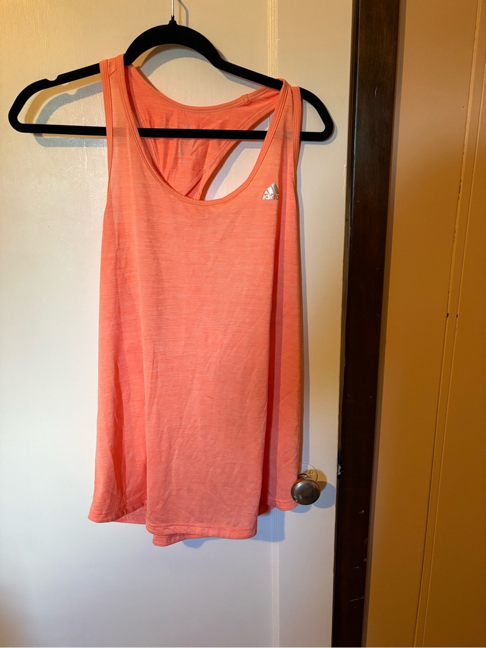 adidas Coral Scoop Neck Racerback Tank Top